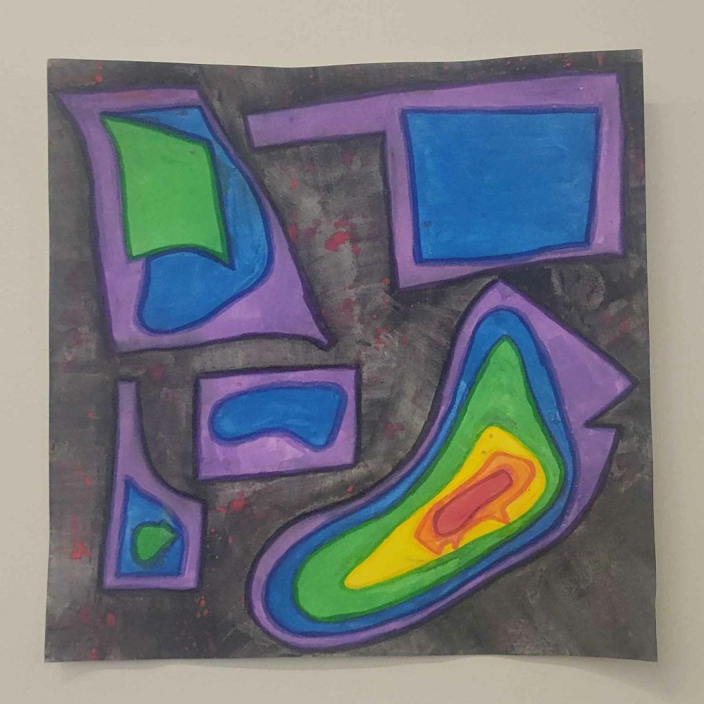 Interactive Design – Project 1 – Map Process/Completion